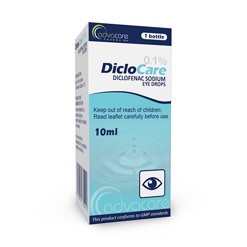 Diclofenac Sodium Eye Drops (box of 1 bottle)