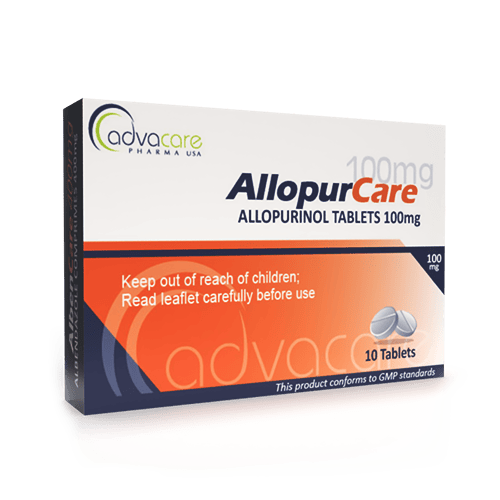 Allopurinol Tablets (box of 10 tablets)