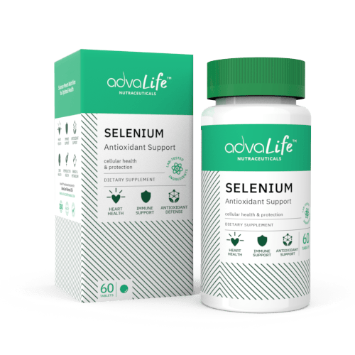 Selenium Tablets (1 box and 1 bottle)