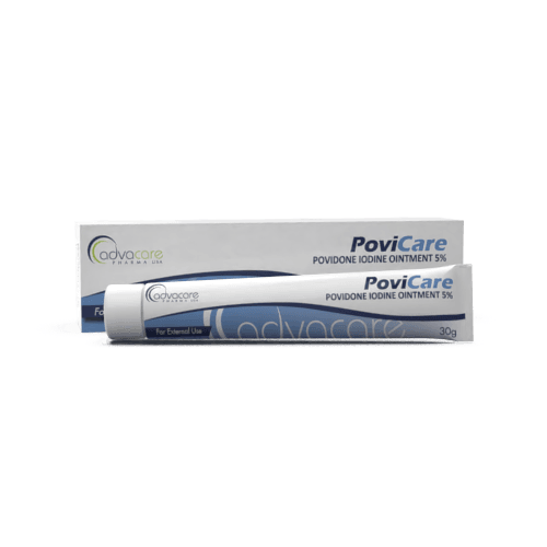 Povidone Iodine Solution (1 box and 1 tube)