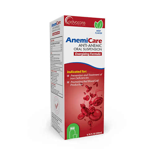 Anti-Anemic Oral Suspension (box of 1 bottle)