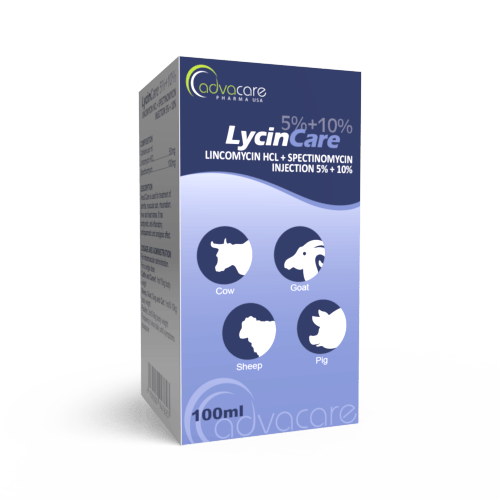 Lincomicina HCL + Espectinomicina Inyección (caja de 1 vial)
