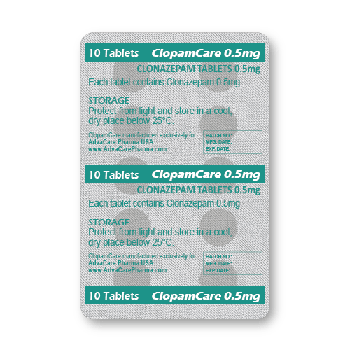 Clonazépam Comprimés (plaquette de 10 comprimés)