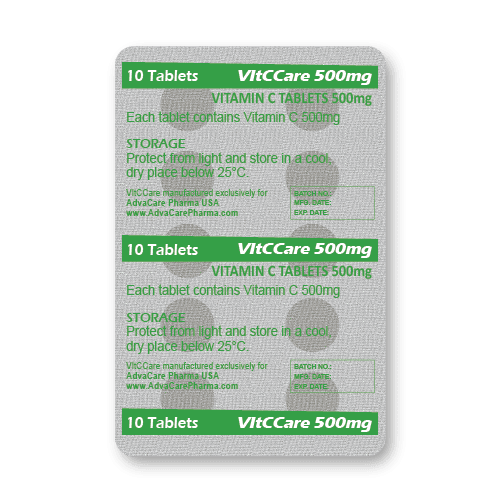 Vitamin C Tablets (blister of 10 tablets)