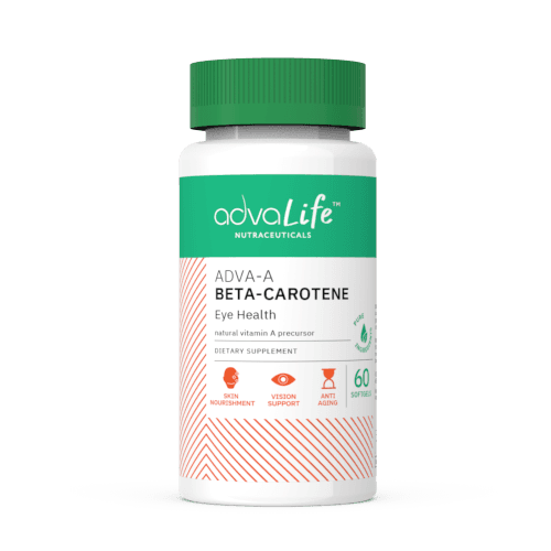 Cápsulas de Vitamina A (frasco de 60 cápsulas blandas)