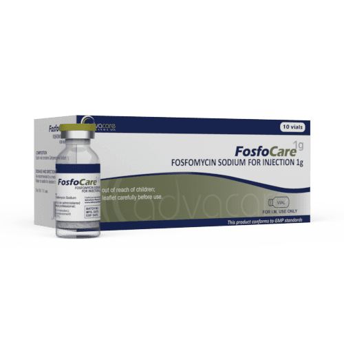 Fosfomycine pour Injection (1 boîte et 1 flacon)