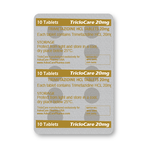 Trimetazidine HCL Tablets (blister of 10 tablets)