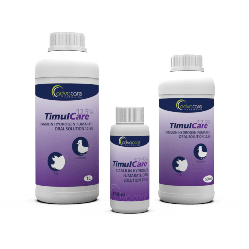 Tiamulin Hydrogen Fumarate Oral Solution (100ml bottle, 500ml bottle and 1L bottle)