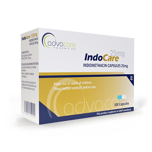 Indometacina Cápsulas (caja de 100 cápsulas)