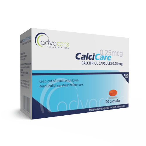 Calcitriol Capsules (boîte de 100 capsules)