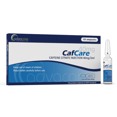 Inyección de Citrato de Cafeína (1 caja y 1 ampolla)