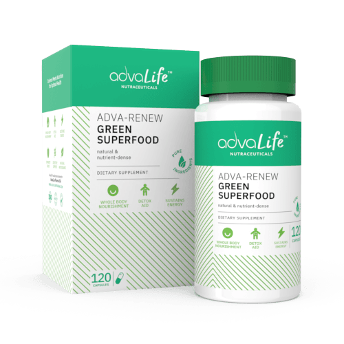 Green Superfood Capsules (1 box and 1 bottle)