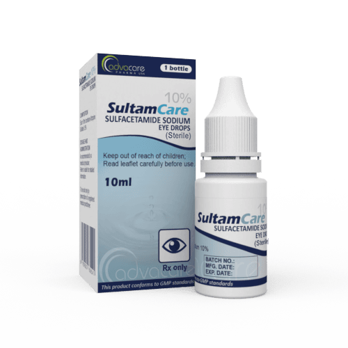 Gotas Oftálmicas de Sulfacetamida (1 caja y 1 frasco)