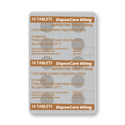 Comprimés de Dapoxetine (blister de 10 comprimés)