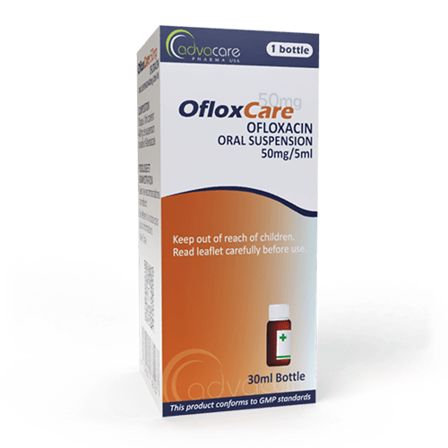 Ofloxacin Oral Suspension (box of 1 bottle)