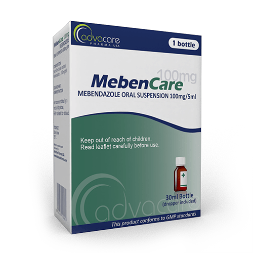 Mebendazol Suspensión Oral (caja de 1 botella)