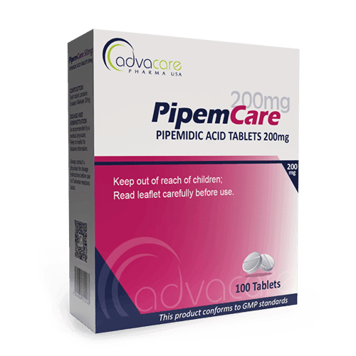 Comprimidos de Ácido Pipemídico (caja de 100 comprimidos)
