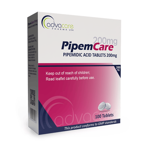 Comprimidos de Ácido Pipemídico (caja de 100 comprimidos)