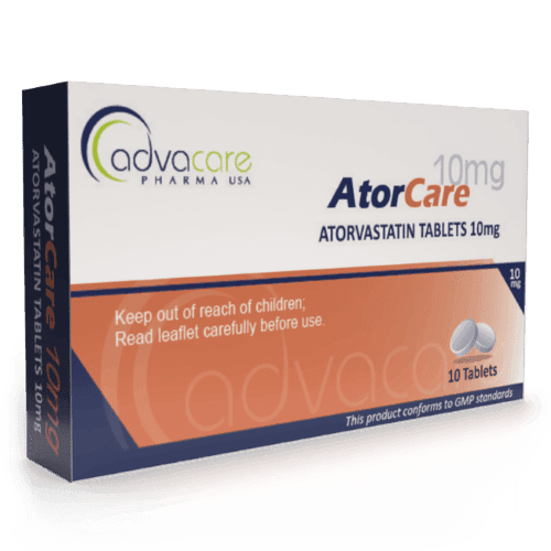 Comprimidos de Atorvastatina (caja de 10 comprimidos)