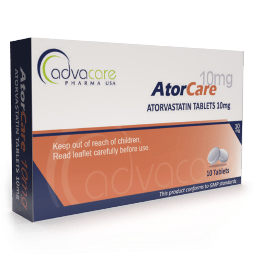 Atorvastatin Tablets (box of 10 tablets)