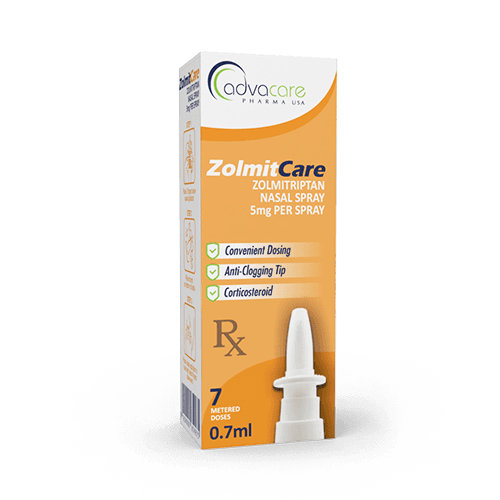 Zolmitriptan Nasal Spray (box of 1 spray bottle)