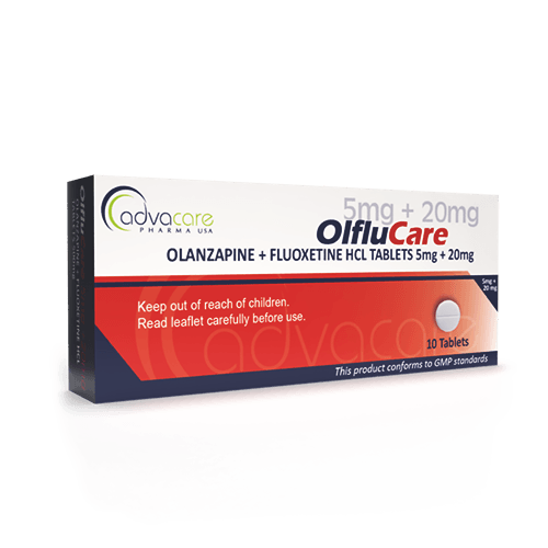 Olanzapine + Fluoxetine HCl Tablets (box of 10 tablets)