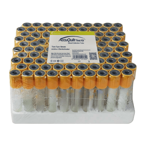 Blood Collection Tubes (tray of 100 tubes)