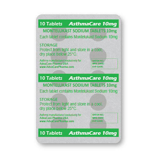 Montelukast Sodium Tablets (blister of 10 tablets)