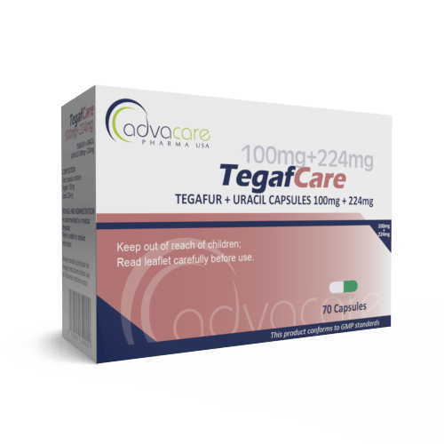 Tegafur + Uracil Capsules (box of 70 capsules)