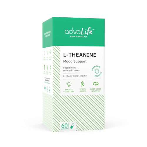 L-Theanine Capsules (box of bottle)