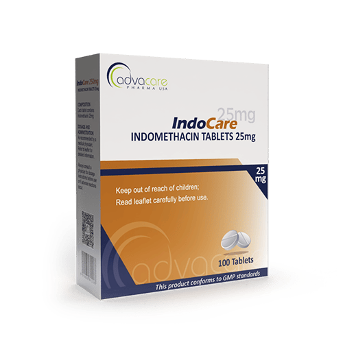Indomethacin Tablets (box of 100 tablets)