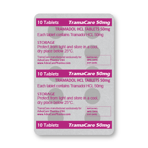 Tramadol HCL Comprimés (plaquette de 10 comprimés)