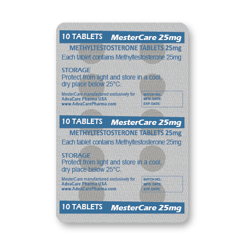Methyltestosterone Tablets (blister of 10 tablets)