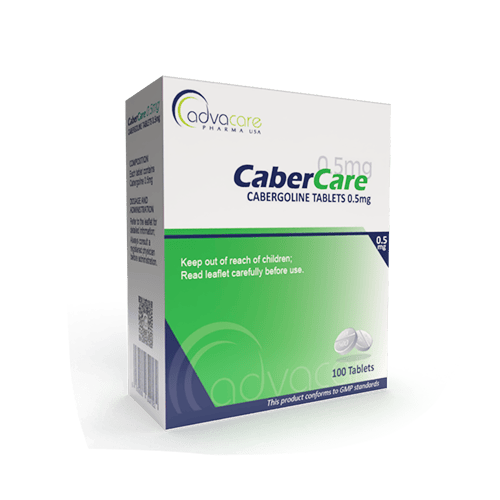 Cabergoline Tablets (box of 100 tablets)