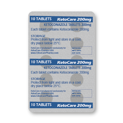 Comprimidos de Ketoconazol (blíster de 10 comprimidos)