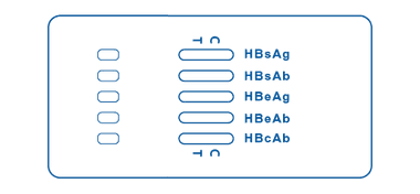 Hepatitis Test Kits Multi-Panel Cassette