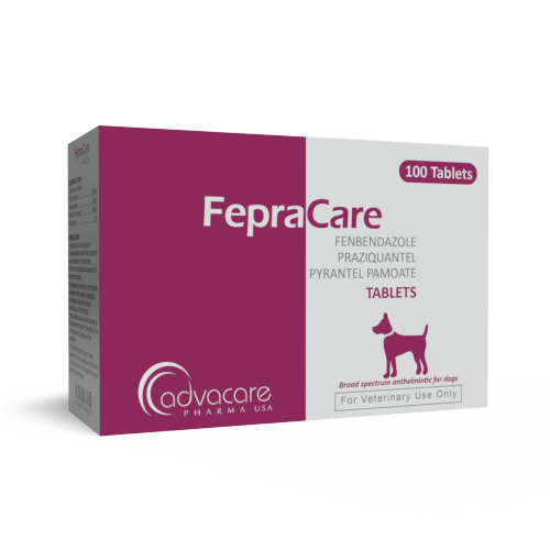 Fenbendazole + Praziquantel + Pyrantel Pamoate Tablets (box of 100 tablets)