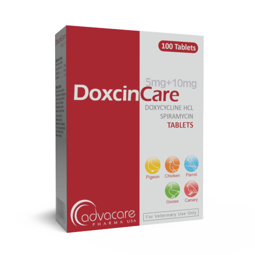 Doxycycline HCL + Spiramycine Comprimés (boîte de 100 comprimés)