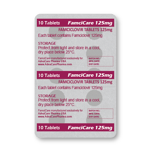 Famciclovir Comprimés (plaquette de 10 comprimés)