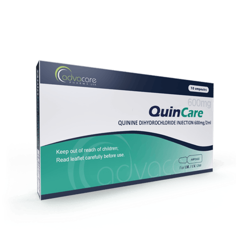 Quinina Diclorhidrato Inyección (caja de 10 ampollas)