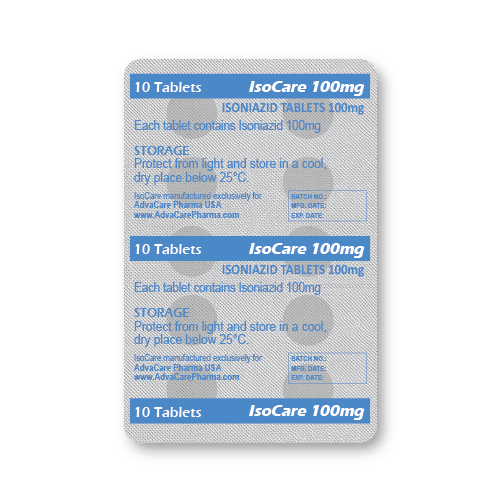 Isoniazida Comprimidos (blister de 10 comprimidos)