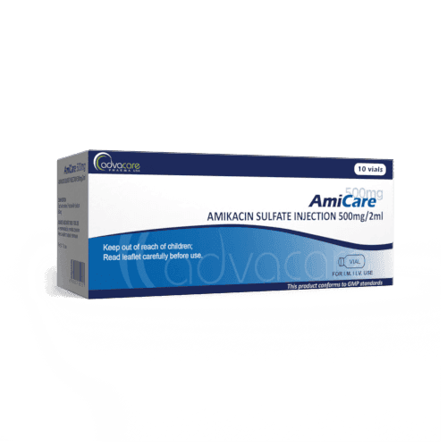 Injection d'Amikacine (boîte de 10 flacons)