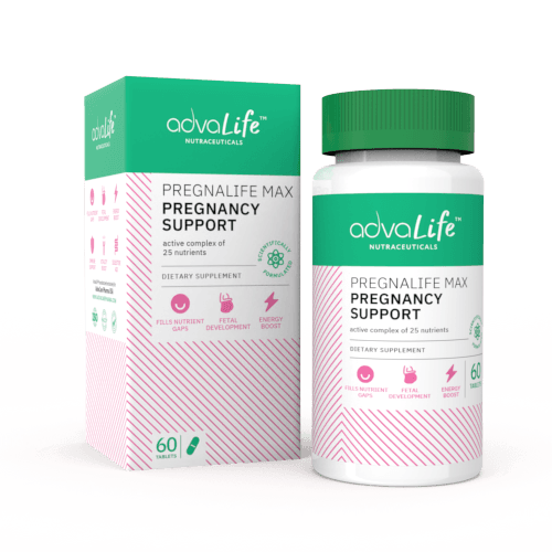Pregnancy MAX Tablets (1 box and 1 bottle)