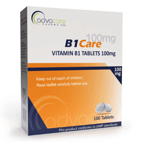 Comprimidos de Vitamina B1 (caja de 100 comprimidos)