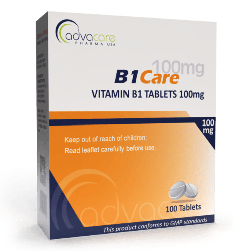 Comprimidos de Vitamina B1 (caja de 100 comprimidos)
