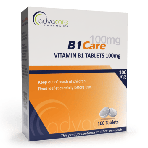 Vitamin B1 Tablets (box of 100 tablets)