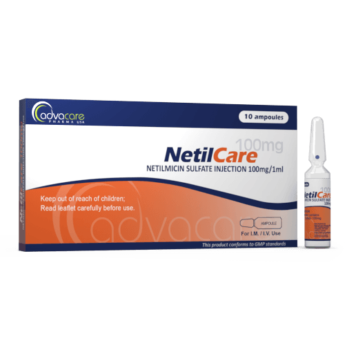 Netilmicin Sulfate Injection (1 box and 1 ampoule)