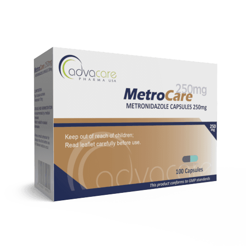 Cápsulas de Metronidazol (caja de 100 cápsulas)