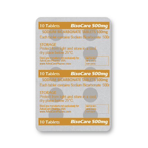 Bicarbonato Sodio Comprimidos (blister de 10 comprimidos)