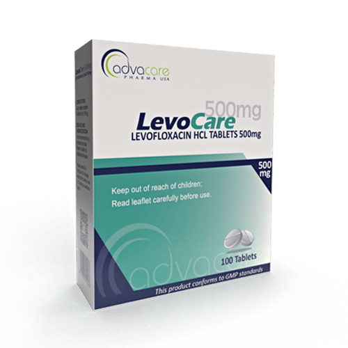 Levofloxacin HCL Tablets (box of 100 tablets)